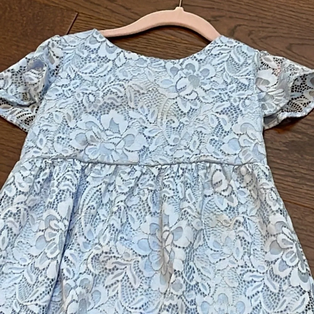Children’s Place Blue Lace Dress Size 5/6